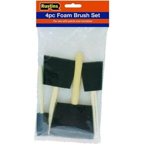 Poly Foam Brushes - Professional Grade Paint Applicators for Smooth Finishes