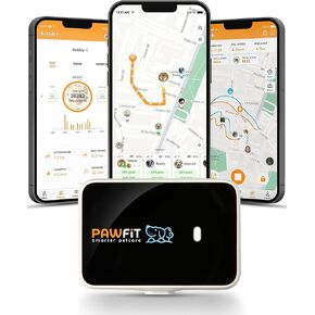 3s GPS Tracker for Dogs Up to 30-Day Battery Life, Waterproof Pet Health Monitor | Live Location Tracking | Unlimited Range | Escape Alert | Remote Voice Recall | Fits for Dogs & Cats (7 lbs)