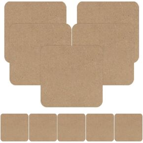 10pcs Clay Backing Board Blank Wood Board Pottery Art Board DIY Supplies Pottery Board for Clay Pottery Boards Clay Board Clay Crafts Plate Clay Crafting Board Wood Pottery Board