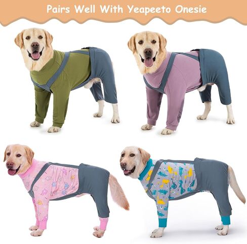 Dog Hind Leg Recovery Sleeve, Dog Recovery Suit for ACL TPLO After Surgery, Cotton Dog Recovery Pants Prevent Wounds Licking (Navy Blue,5X-Large) in Saudi Arabia