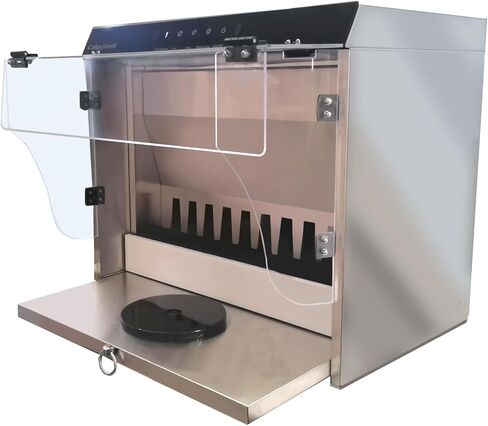 CalpJinni Professional Spray Gun Paint Booth, Paint Booth Turbo Fan with Strong Suction, Portable Hobby Spray Gun Paint Booth with LED Lighting, DIY Art, Cake, Crafts, Portable Paint Booth. in Saudi Arabia