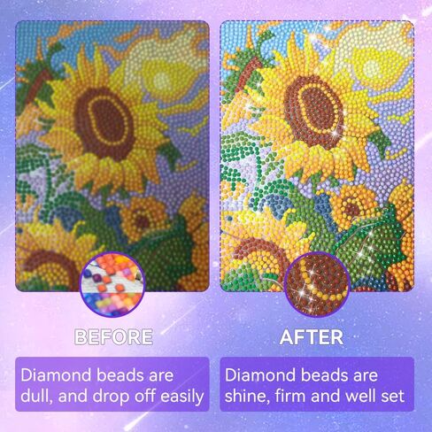 GRLELOU Diamond Painting Sealer 120ML, Diamond Painting Glue with Brush, 4 OZ Diamond Painting Kits for Adult Diamond Painting Accessories, Clear Glue Gloss Shine Effect for Diamond Painting Seal in Saudi Arabia