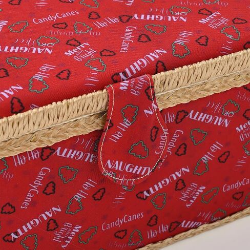 Sewing Basket - Christmas Sewing Box with Large Capacity for Sewing Supplies, Sewing Organizer Box Sewing Kit Storage Christmas Gift for Sewing Craft Lovers (Christmas Penguin, Large) in Saudi Arabia