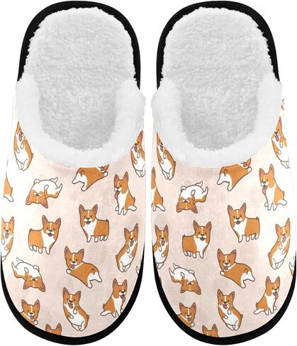 visesunny Giraffe Face Animal Slippers for Women Mens Winter Warm Memory Foam Cotton Home Slippers Soft Plush Fleece Slip on House Slippers for Girls Indoor Outdoor Shoes in Saudi Arabia
