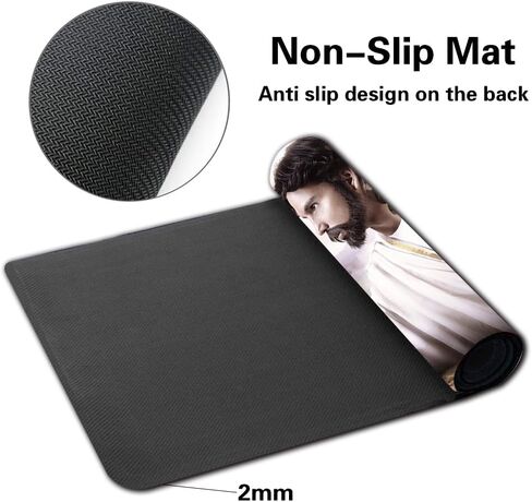Playmat Compatible for MTG TCG CCG RPG OCG Board Game Size 24x14 in Mousepad Play mats Table Mats (Angels and Demons) in Saudi Arabia