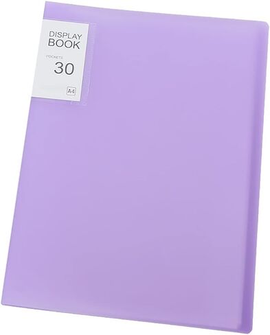 كتاب تخزين الماس من EUBUY، كتاب تخزين الصور الماسي مقاس A4 لـ 60 صورة ماسية، 30 صفحة مجلد محفظة ماسية لمجموعات الصور الماسية للأعمال الفنية، 12.2 × 9.1 بوصة in Saudi Arabia