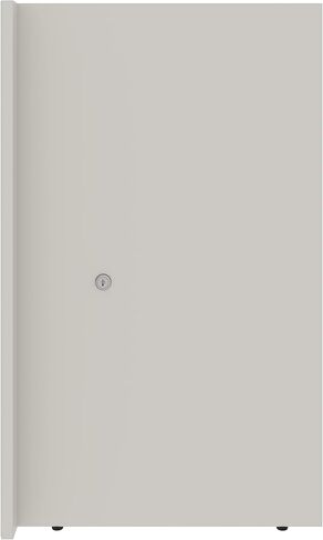 Bestar Connexion 16W Add-On 3 Drawer Pedestal in slate & sandstone in Saudi Arabia