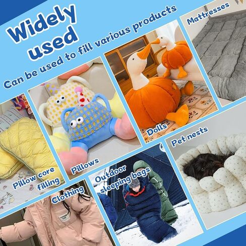 1.76oz/50g Premium Ployester Stuffing, Premium Polyester Fiber Fill, Fiber Fill Stuffing, Premium Polyfill Stuffing for Small Stuffed Animals, Small Crochet Stuffing in Saudi Arabia