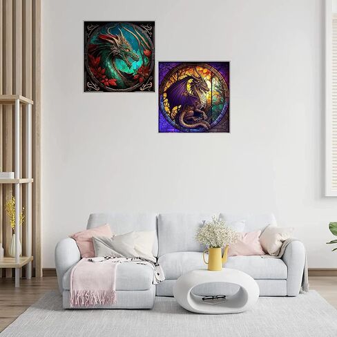 RYMILIE Diamond Painting Kits for Adults - Tree of Life DIY 5D Diamond Art Kits Full Drill Diamond Dots Paintings with Diamonds Gem Art and Crafts Home Decor 12x12inch in Saudi Arabia