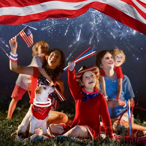 yofobu العصي الخضراء المتوهجة السائبة تضيء سوار القلائد المتوهجة مع موصلات 50ct 8 "glowsticks 4th of July لوازم حفلات النيون لعيد الميلاد عيد القديس باتريك عيد ميلاد الربيع الزفاف كرنفال الهذيان in Kuwait