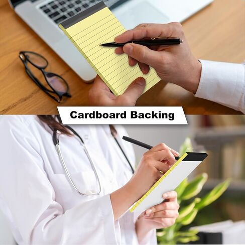12 Pack Note Pads Refills 4 x 6 Inch Memo Pads Writing Pads, White Small Notepads Scratch Pads Mini Notepad with 30 Sheets Lined Paper in Each Pad in Saudi Arabia
