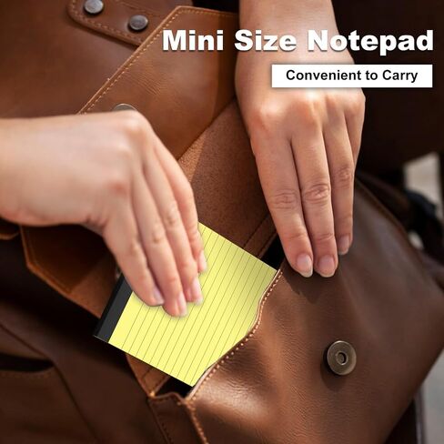 12 Pack Note Pads Refills 4 x 6 Inch Memo Pads Writing Pads, White Small Notepads Scratch Pads Mini Notepad with 30 Sheets Lined Paper in Each Pad in Saudi Arabia
