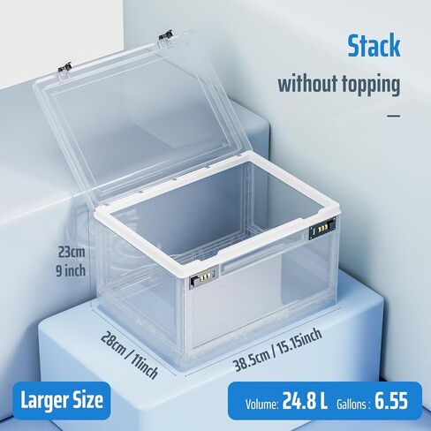 Combo & Timed Lock Box Clear Plastic Medication Lock Box With Combination Lock, Locking Snack Container For Fridge/Refrigerator, Tablet, Cell Phone Locker Time Safe(Clear Timer) in Kuwait