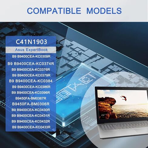 استبدال بطارية JOTACT B31N1911 لجهاز ASUS VivoBook Flip 14 TM420IA M413 M413DA TM420IA F413 K413 X413 Series Notebook C31N1911 0B200-03580000 0B200-03750000 B0B200-03580300 11.55V 42Wh in Saudi Arabia