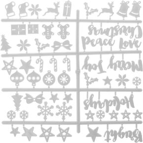Christmas Felt Sign Board Plastic Letters for Felt Letters Board for Sign Board