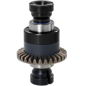 Front and Rear Differential Gear Set for ARRMA 1/18 GRANITE GROM/TYPHON GROM for ARRMA 1/14 Mini MOJAVE GROM RC Car Differential Housing Gear Part (Red Silver*2)