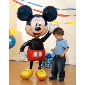 بالونة عيد ميلاد من USLEH Mouse Airwalker مقاس 46 بوصة من رقائق مايلر الكبيرة…