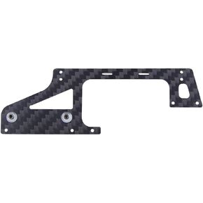 OMPHOBBY M2 Helicopter Parts Fuselage Lower Right Carbon Fiber Board Set OSHM2088 Original Replacement for OMP Hobby M2 Explore/M2 V2 RC Helicopters Accessories Spare Part