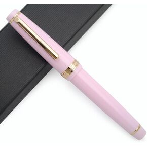 JINHAO 82 Fountain Pen with Gold Clip (F Nib 0.5mm, Volcano Gray)