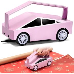 Wrapping Paper Cutter, Christmas Birthdays Party Gift Wrap Cutter with 5 Replaceable Blade Sets, Gift Wrapping Paper Car Cutter and Cutter Tool Slidding Slicing