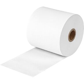 Mounted Note Paper Dispenser 3 inch Note Paper Roll Dispenser Kraft Paper Dispenser Wall Paper Roll Dispenser Hanging Grocery List Sticky Notes Holder (Only Note Paper)