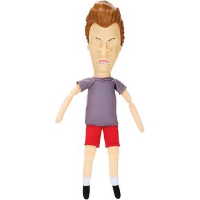 Shelf Talkers 12" Talking Plush Butt-Head from Beavis & Butt-Head, Pull String Toy Collectible Plush