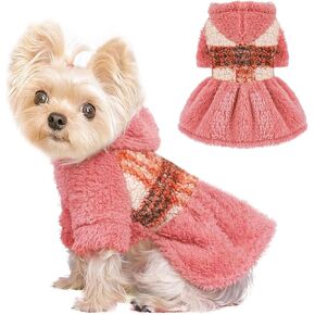 Dog Hoodie Dog Sweater Dog Clothes for Small Dogs Boy Girl Pet Hoodies for Dogs Coats Spring Dog Sweatshirt for Chihuahua Yorkie Cat Sweater Dog Costumes, XS, Green