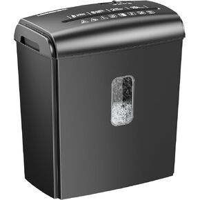 Locksworth-200-sheet Micro-Cut Paper Shredder for Office, P-5 High Security Shredders for Home Office Heavy Duty, Document Shredder, Home Office Heavy Duty Shredder, 8.5 Gallon Capacity