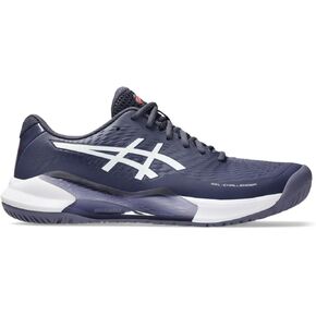 ASICS Men's Gel-Challenger 14 Tennis Shoe, 9.5, White/Sapphire