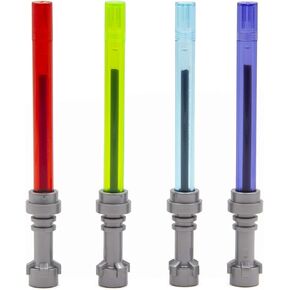 IQ LEGO Star Wars Lightsaber Gel Pen Set - 4 Pack Gel Pens (52875A)
