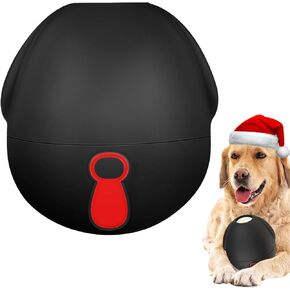 Yipetor Dog Wobbler Toys, Frozen Treat Toy, Long-Lasting Interactive Dog Toy to Keep Your Pup Distracted, Dog Slow Feeder for Healthy Eating -for Large Dogs (Black)