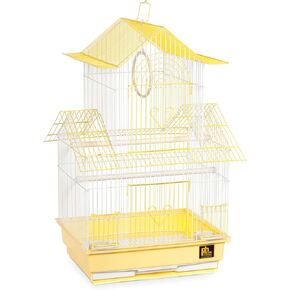 Prevue Hendryx SP1720-4 Shanghai Parakeet Cage, Green and White