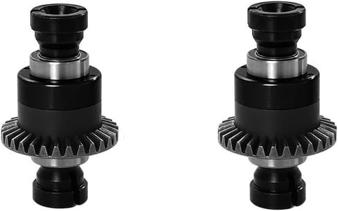 Front and Rear Differential Gear Set for ARRMA 1/18 GRANITE GROM/TYPHON GROM for ARRMA 1/14 Mini MOJAVE GROM RC Car Differential Housing Gear Part (Red Silver*2) in Saudi Arabia