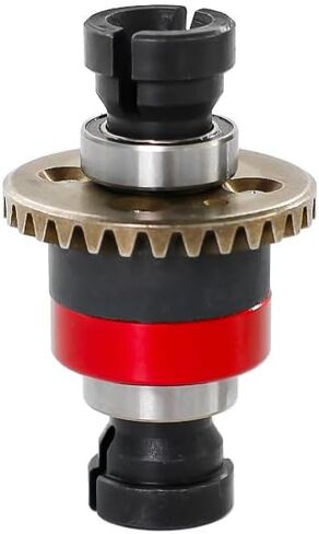 Front and Rear Differential Gear Set for ARRMA 1/18 GRANITE GROM/TYPHON GROM for ARRMA 1/14 Mini MOJAVE GROM RC Car Differential Housing Gear Part (Red Silver*2) in Saudi Arabia