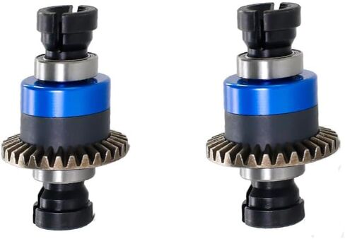 Front and Rear Differential Gear Set for ARRMA 1/18 GRANITE GROM/TYPHON GROM for ARRMA 1/14 Mini MOJAVE GROM RC Car Differential Housing Gear Part (Red Silver*2) in Saudi Arabia