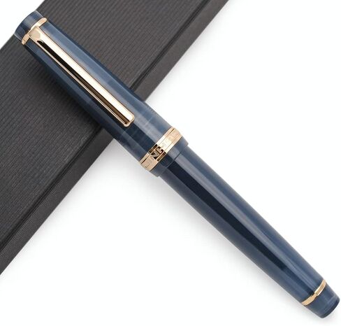 JINHAO 82 Fountain Pen with Gold Clip (F Nib 0.5mm, Volcano Gray) in Kuwait