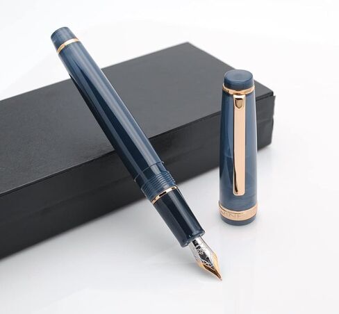JINHAO 82 Fountain Pen with Gold Clip (F Nib 0.5mm, Volcano Gray) in Kuwait