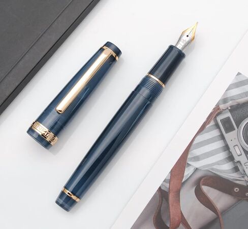 JINHAO 82 Fountain Pen with Gold Clip (F Nib 0.5mm, Volcano Gray) in Kuwait