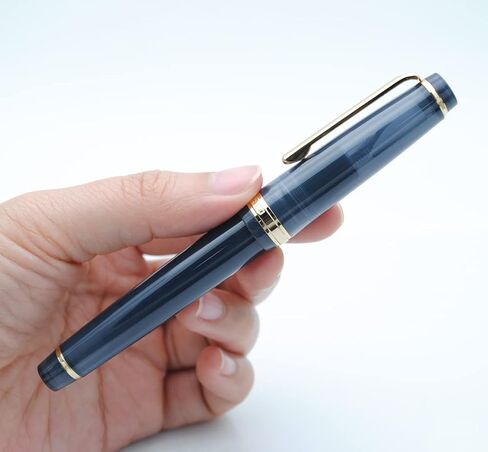 JINHAO 82 Fountain Pen with Gold Clip (F Nib 0.5mm, Volcano Gray) in Kuwait