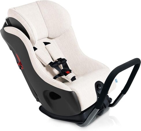 Clek Fllo Convertible Car Seat - Compact Design for 3-Across Seating, Extended Rear-Facing with Anti-Rebound Bar (Thunder) in Saudi Arabia