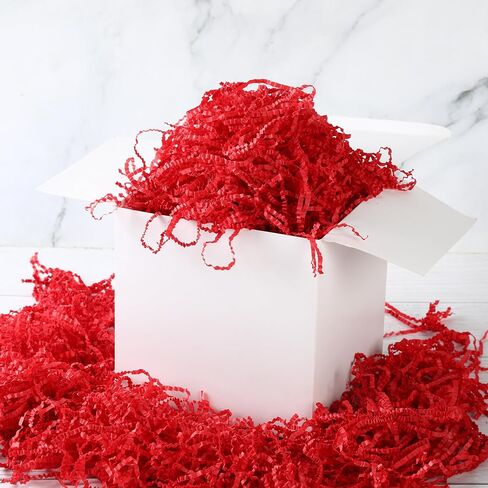 Cgzwxjin Light Pink Crinkle Cut Paper Shred Filler (1/2 LB)，Crinkle Paper for Gift Box, Shredded Paper Filler, Gift Basket Filler,Gift Wrapping in Saudi Arabia