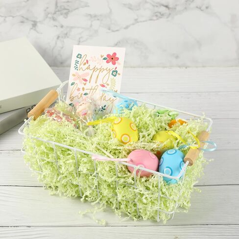 Cgzwxjin Light Pink Crinkle Cut Paper Shred Filler (1/2 LB)，Crinkle Paper for Gift Box, Shredded Paper Filler, Gift Basket Filler,Gift Wrapping in Saudi Arabia