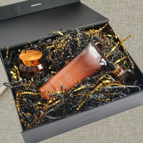 Uptotop 5oz Crinkle Cut Paper Shred Filler for Gift Wrapping Basket Filling, Birthday, Christmas, Thanksgiving, Wedding, Mother's Day (Diamond White) in Kuwait