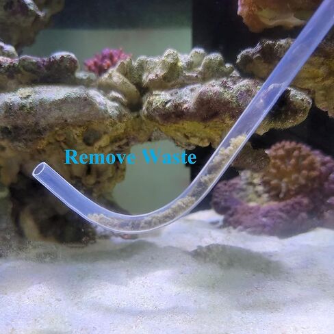Aquarium Coral Feeder Fish Feeder Waste Clean Tool Manual Cleaner Water Changer Fish Tank Cleaning Tool Siphon Dropper Waste Remover Aquatic Bottom Feeder Pipette Aquarium in Kuwait