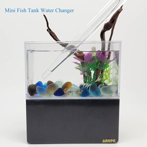 Aquarium Coral Feeder Fish Feeder Waste Clean Tool Manual Cleaner Water Changer Fish Tank Cleaning Tool Siphon Dropper Waste Remover Aquatic Bottom Feeder Pipette Aquarium in Kuwait