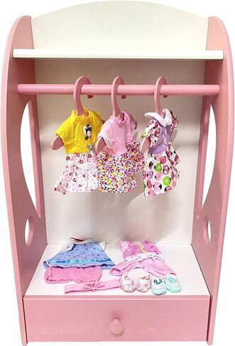 6 Sets Baby Doll Clothes for 10-12 Inch Girl Doll, Doll Clothes Dress Outfits Headbands Accessories fits 10 11 12inch Baby Doll in Saudi Arabia