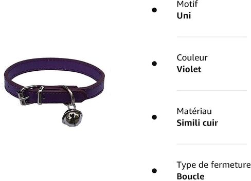 Turquoise Blue Leather Pet Collars for Cats Puppy, Adjustable 8"-10.5" Kitten Collar with Bell in Saudi Arabia