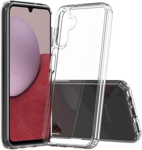 for Samsung Galaxy A14 5G (SM-A146) - Shockproof Defender Phone Case w/Ring Stand - RS3 Black in Saudi Arabia
