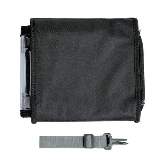 غينيا خنزير الناقل الهامستر قفص السفر حقيبة الحيوانات الأليفة الصغيرة للأرنب الطيور الفئران السنجاب القنفذ في الهواء الطلق شبكة تنفس نافذة سحاب ذاتي القفل (أسود) in Kuwait