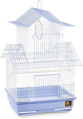 Prevue Hendryx SP1720-4 Shanghai Parakeet Cage, Green and White in Saudi Arabia